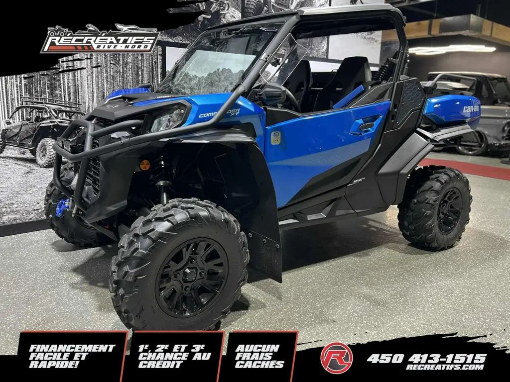 2022 Can-Am COMMANDER 1000 XT **TRES BIEN ÉQUIPÉ!!**