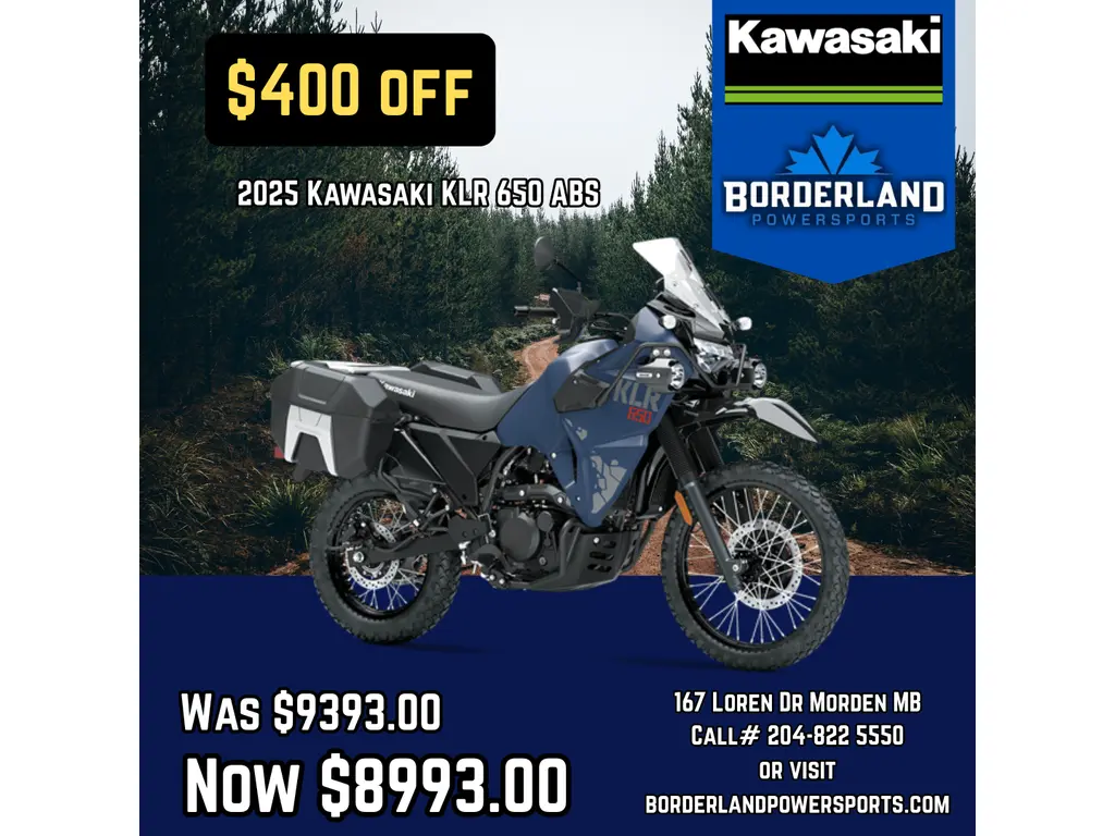2025 Kawasaki KLR 650 ABS
