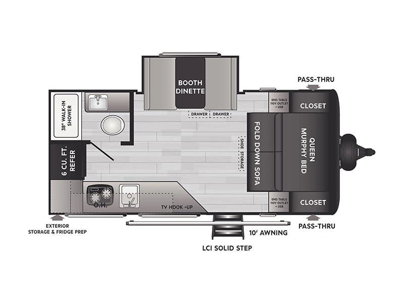Keystone Rv Hideout 174rk 2022 alt