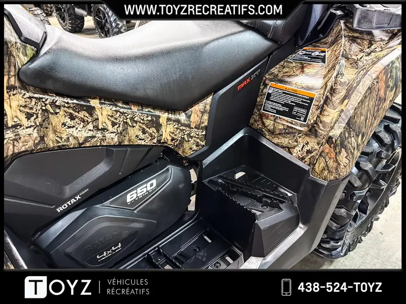 2017 Can-Am OUTLANDER MAX XT 650 MOSSY OAK