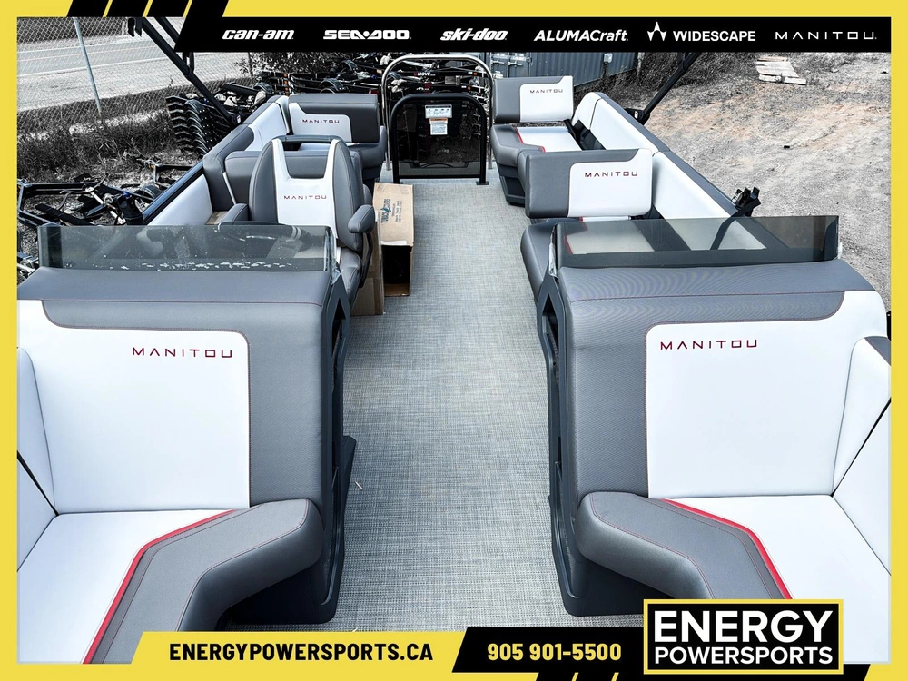 2025 Manitou Cruise 22 Switchback Twin Tube alt