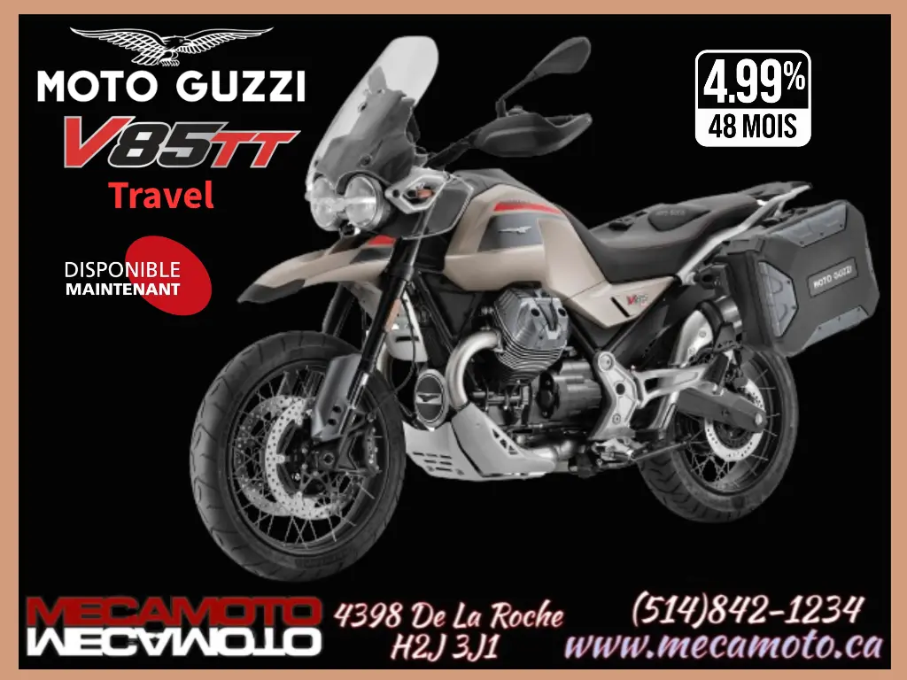 2025 Moto Guzzi V85 TT Travel