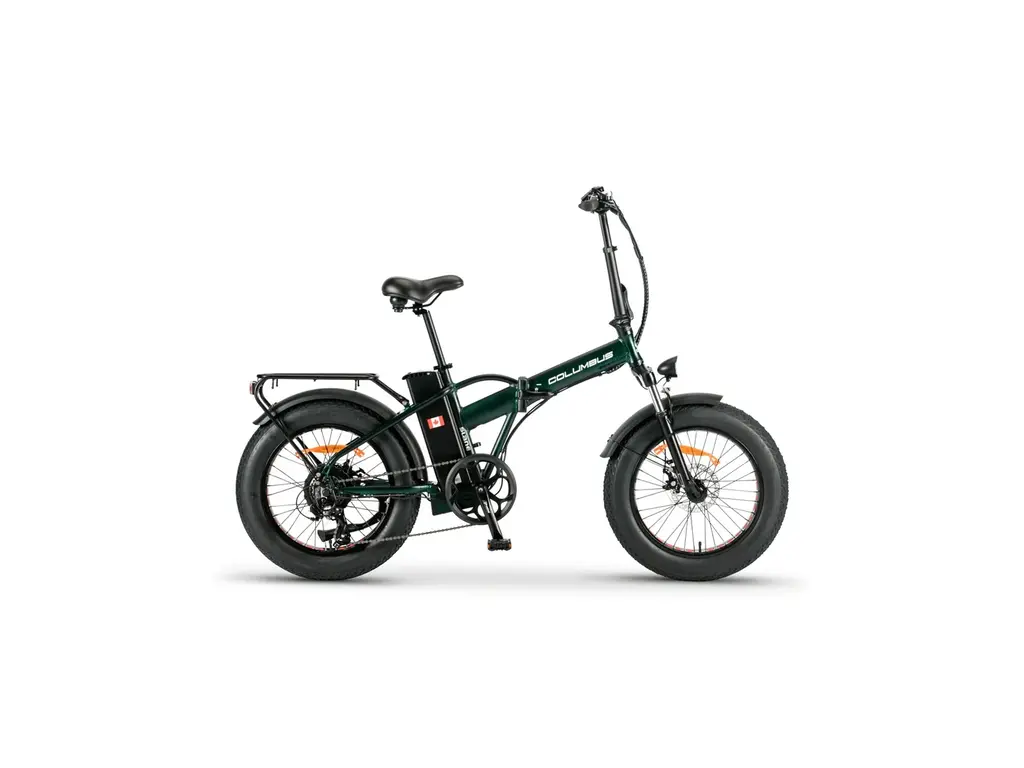 Slane COLOMBUS PLUS VERT 🛡️ Vélo électrique confort et sécurité piste cyclable 🛡️ 