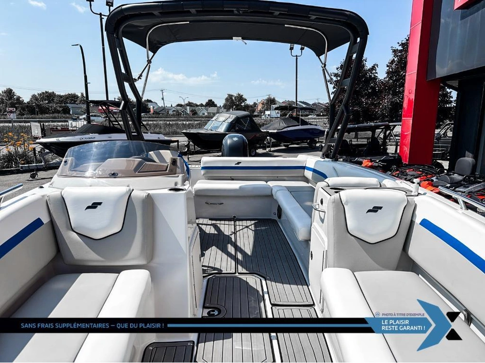2023 Starcraft Svx 211 Ob 140hp Deck Boat Bateau Ponté Démo alt
