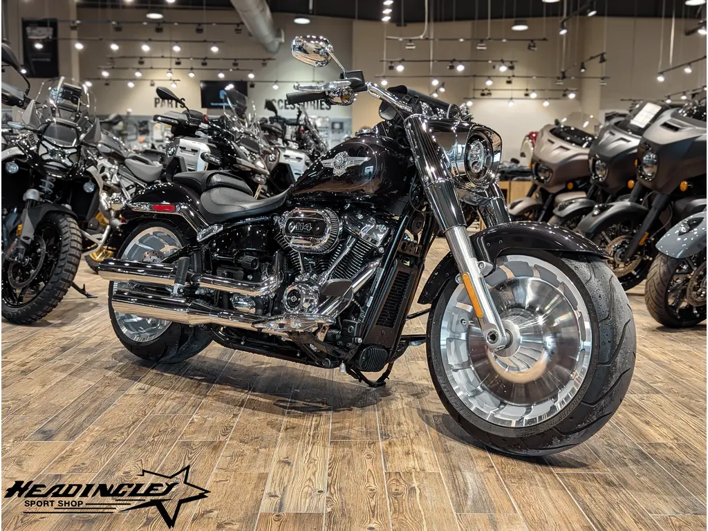 2021 Harley-Davidson FLFBS Fat Boy 114 // Black Jack Metallic