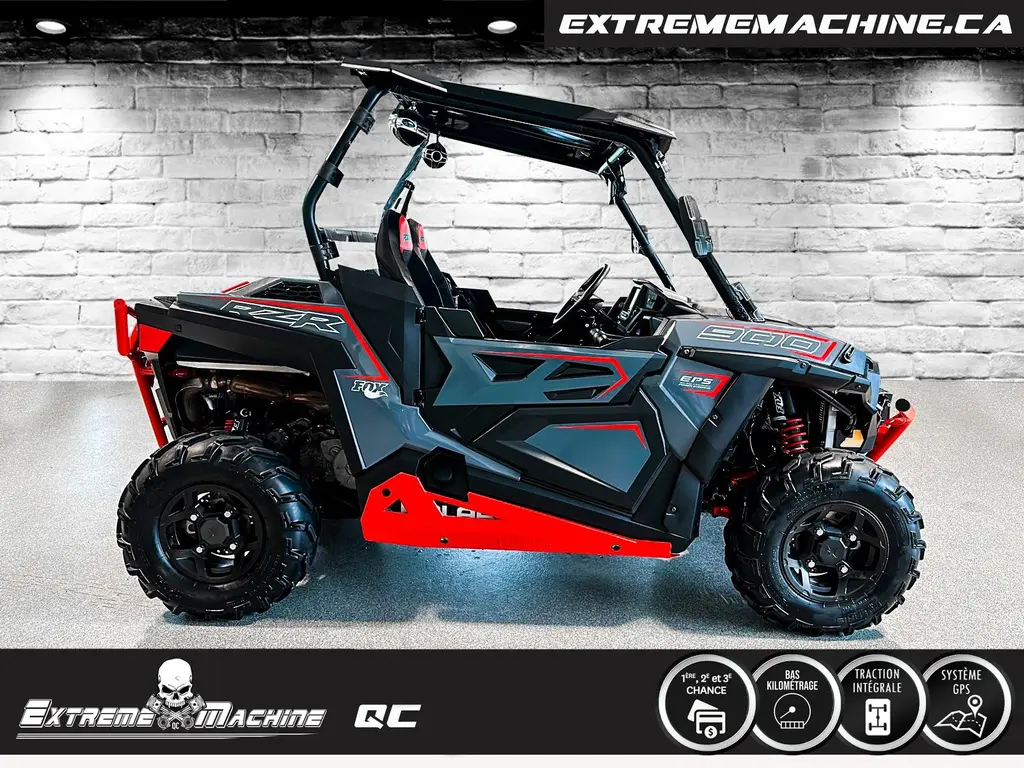 2020 Polaris RZR TRAIL 900 FOX EDITION EPS RIDE COMMAND SEULEMENT 3148kM – TRÈS PROPRE!!!