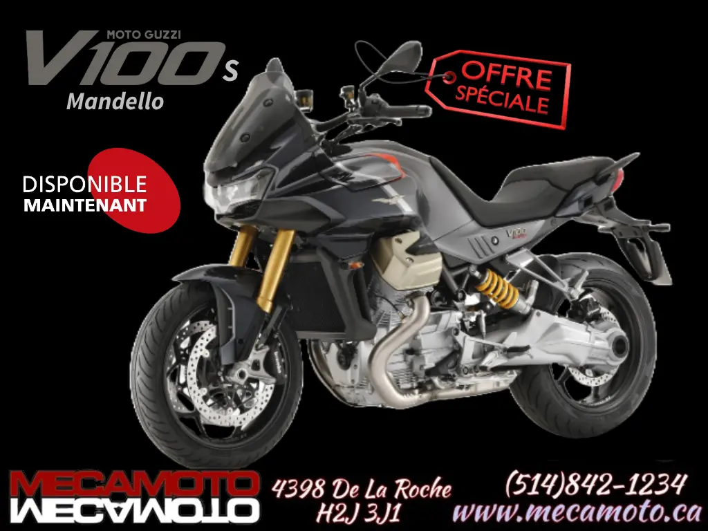 Moto Guzzi V100 Mandello S  2024