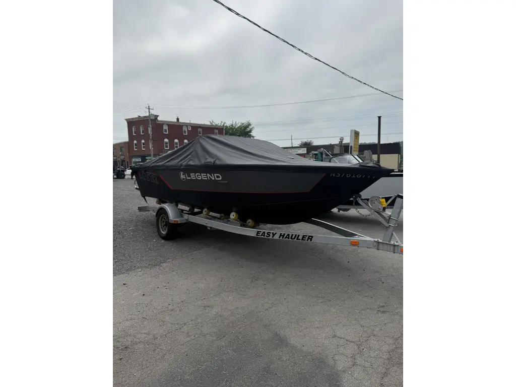 2020 Legend 18 XTR Pkg + 90 ELPT CT 4S Merc & EZ-Hauler Trailer