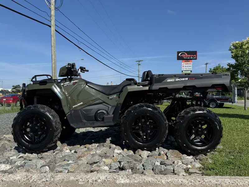 2025 Polaris SPORTSMAN 6X6 BIG BOSS *À partir de 1.99%