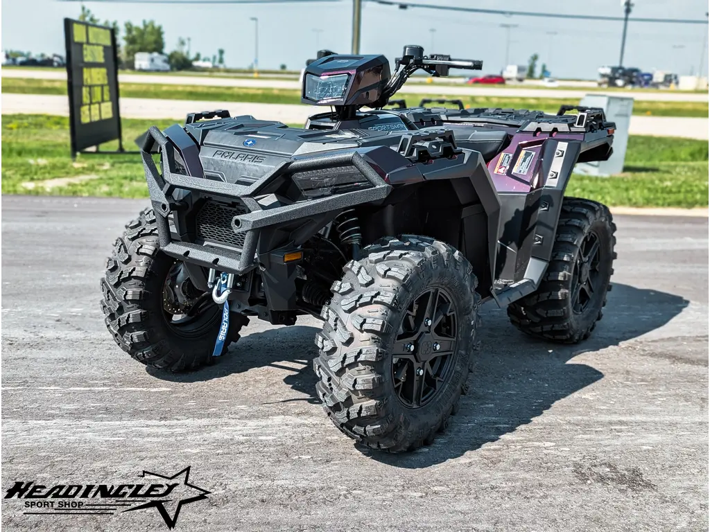 2025 Polaris Sportsman 850 Trail // Crimson Metallic 