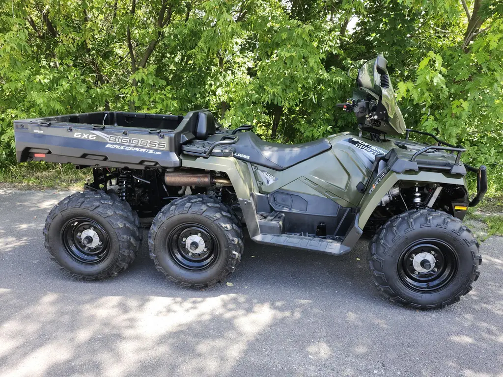 Polaris SPORTSMAN 570 6X6 2022 - BIG BOSS  1500 km 🔋 EPS + boîte cargo
