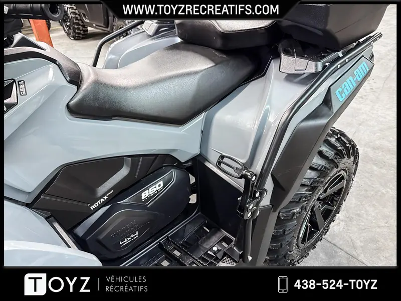2023 Can-Am OUTLANDER 850 DPS BIEN ÉQUIPÉ ET BAS MILLAGE !