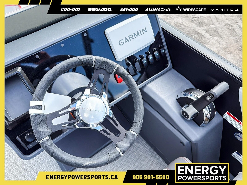 2025 Manitou Cruise 22 Switchback Twin Tube alt