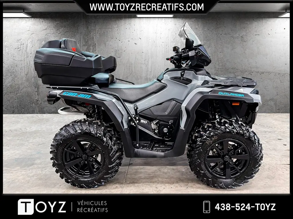 2023 Can-Am OUTLANDER 850 DPS BIEN ÉQUIPÉ ET BAS MILLAGE !