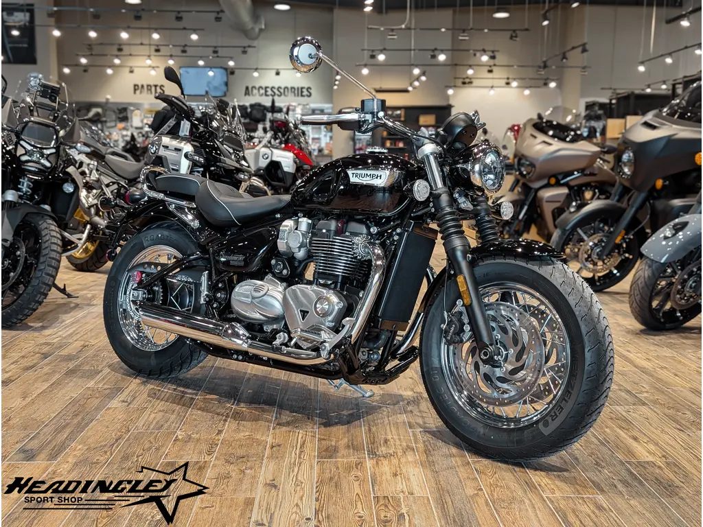 2025 Triumph Bonneville Speedmaster // Jet Black 