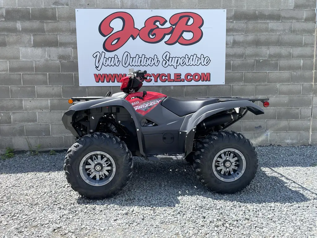 2025 Yamaha GRIZZLY EPS R SPEC GREY/RED