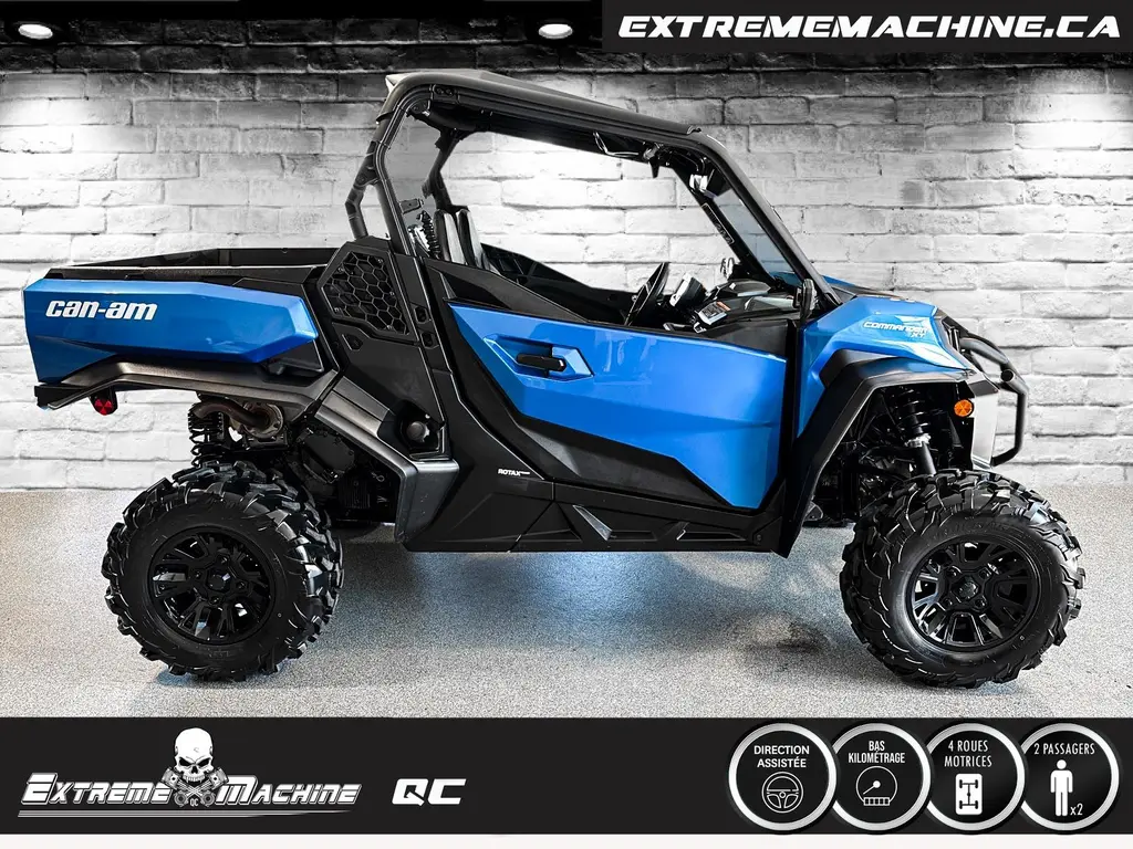 2021 Can-Am COMMANDER XT 1000R IMPECCABLE!!!