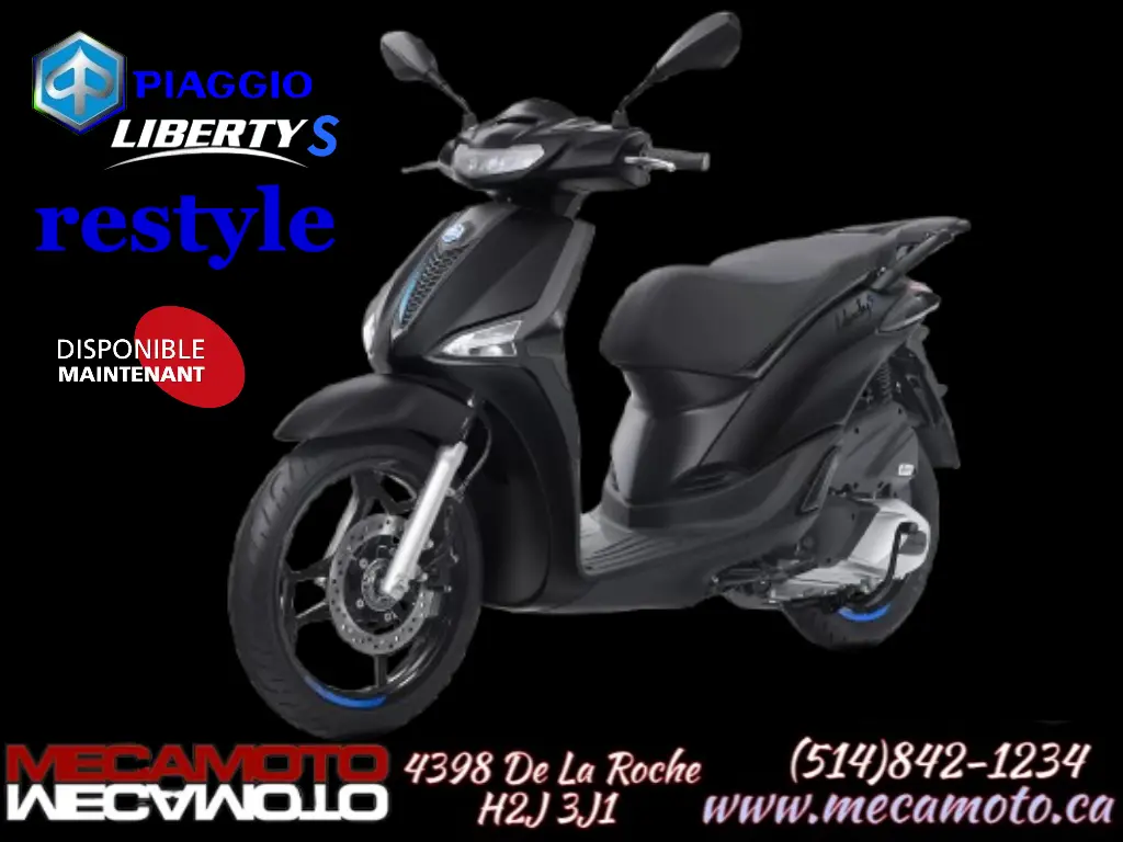 Nero Opaco Liberty S 50 Colori Moto Liberty S Nero Opaco Liberty
