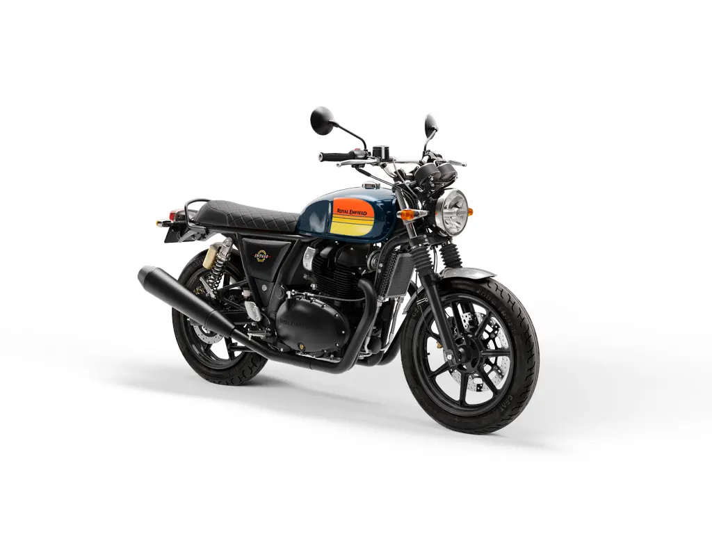 2024 Royal Enfield INT650 BARCELONA BLUE