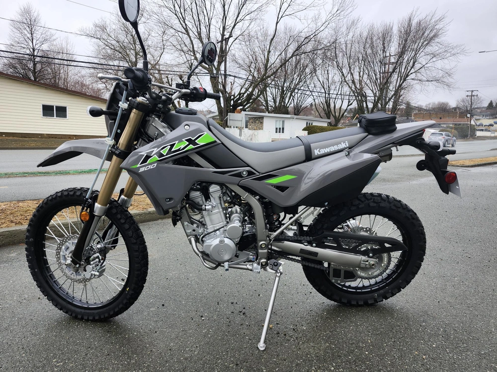 Kawasaki Klx300 Semi Gris Service 5★ Client + Mécanique 2025 alt