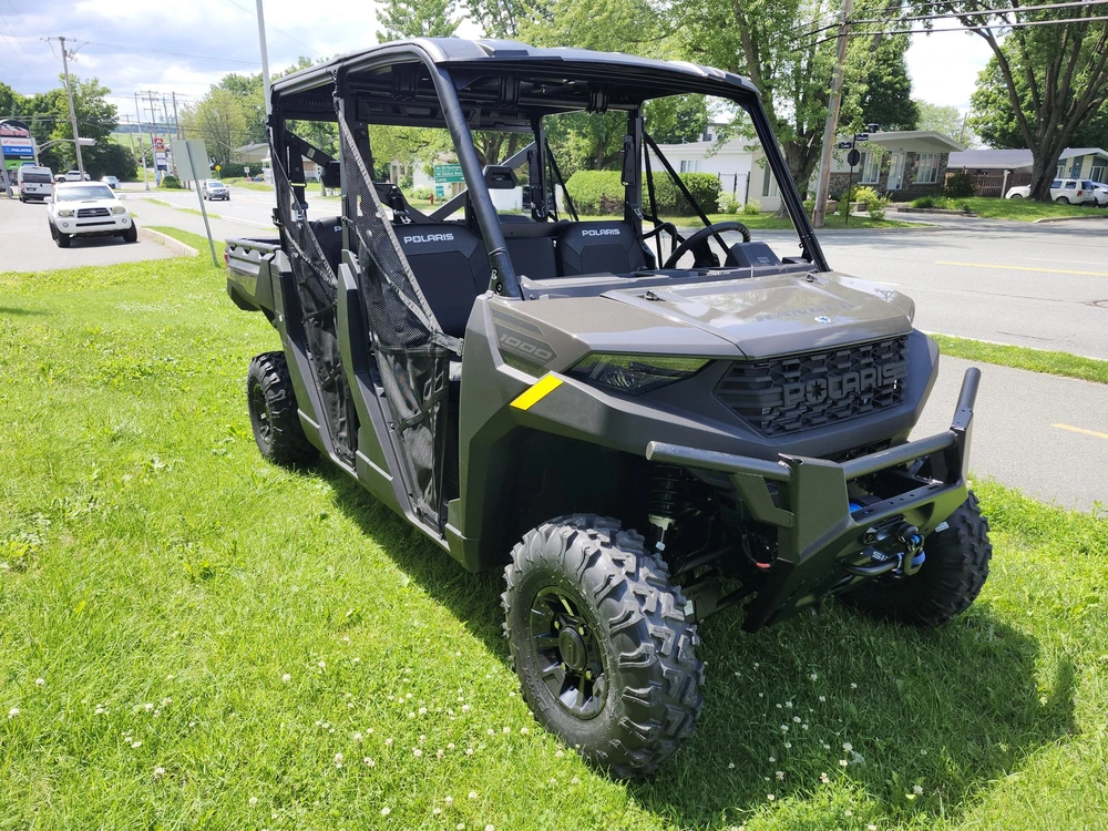 Polaris Ranger Crew 1000 Premium - Granite Gray Marché Agricole | Beauce | Rive-sud Québec 2025 alt