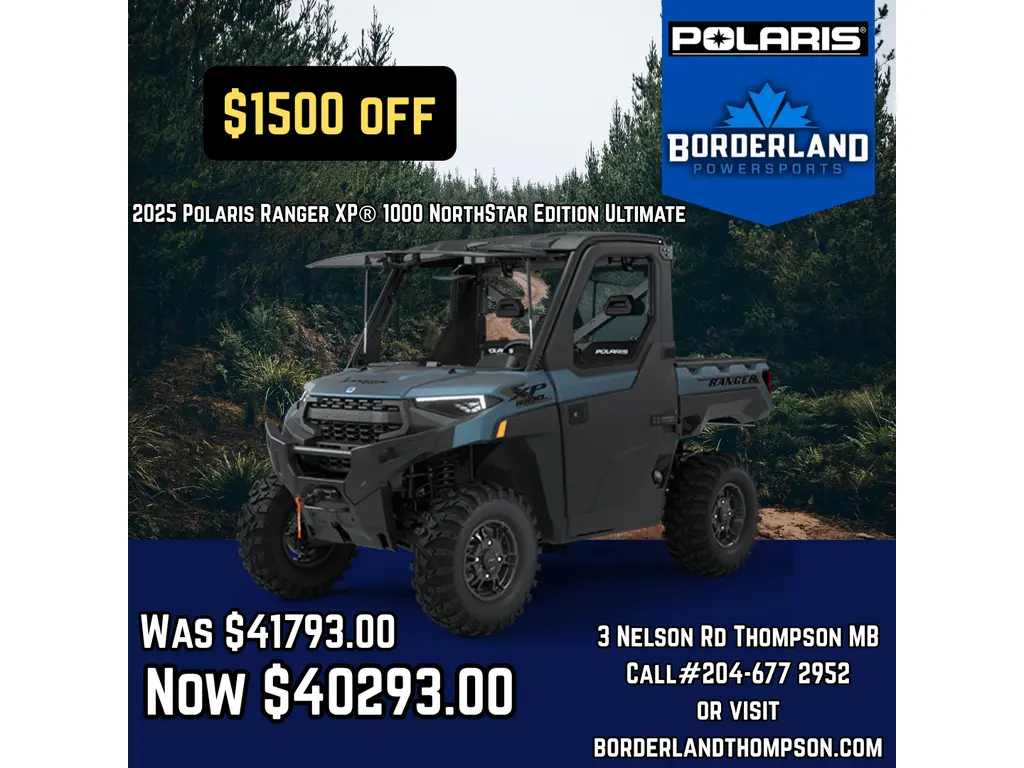 2025 Polaris Ranger XP® 1000 NorthStar Edition Ultimate - BLUE 
