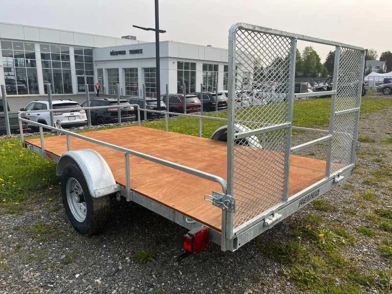 Remeq Remorque 68x132 Utilitaire Simple Essieu 2025 alt