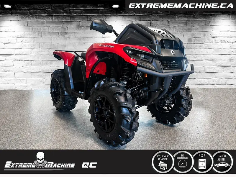 2023 Can-Am OUTLANDER X MR 700 DPS SEULEMENT 469kM - COMME NEUF!!!
