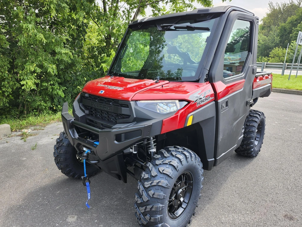 2025 Polaris Ranger Xp 1000 Ns Ed Ultimate - Sunset Red Northstar Cabine Fermé Recherché alt