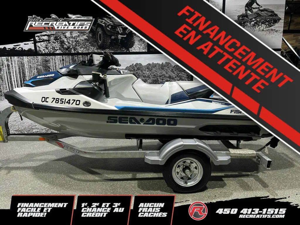 2021 SEADOO FISH PRO 170 AUDIO PACK **IDEAL POUR LA PECHE!**