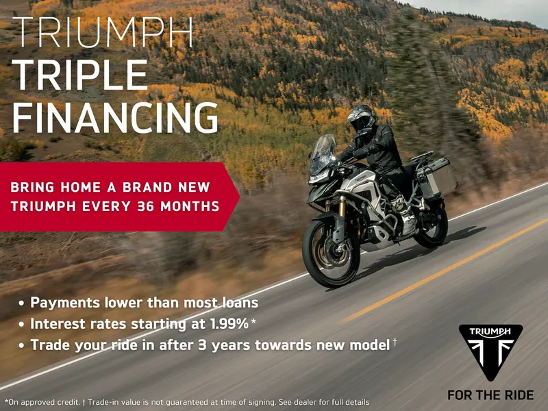 2026 Triumph Scrambler 400 XC // Vanilla White