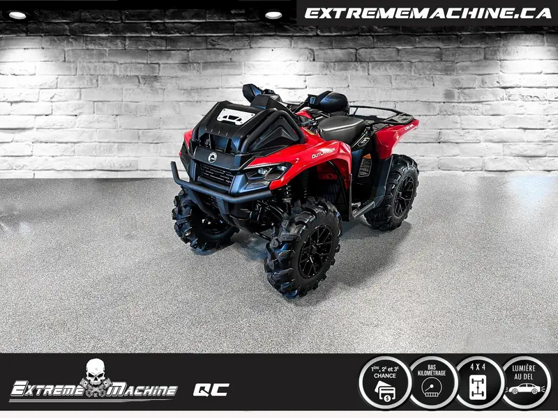 2023 Can-Am OUTLANDER X MR 700 DPS SEULEMENT 469kM - COMME NEUF!!!