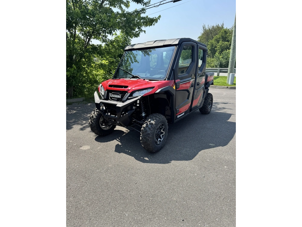 2025 Kawasaki Ridge Crew Havc | 🔋 Full Cab Utilitaire Gps + Winch Crédit Rapide Entreprise Alternatives John Deere Gator 🔋 | alt