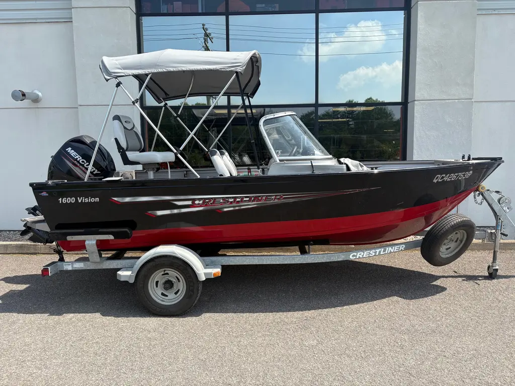 2014 Crestliner Vision 1600 WT Mercury 60hp