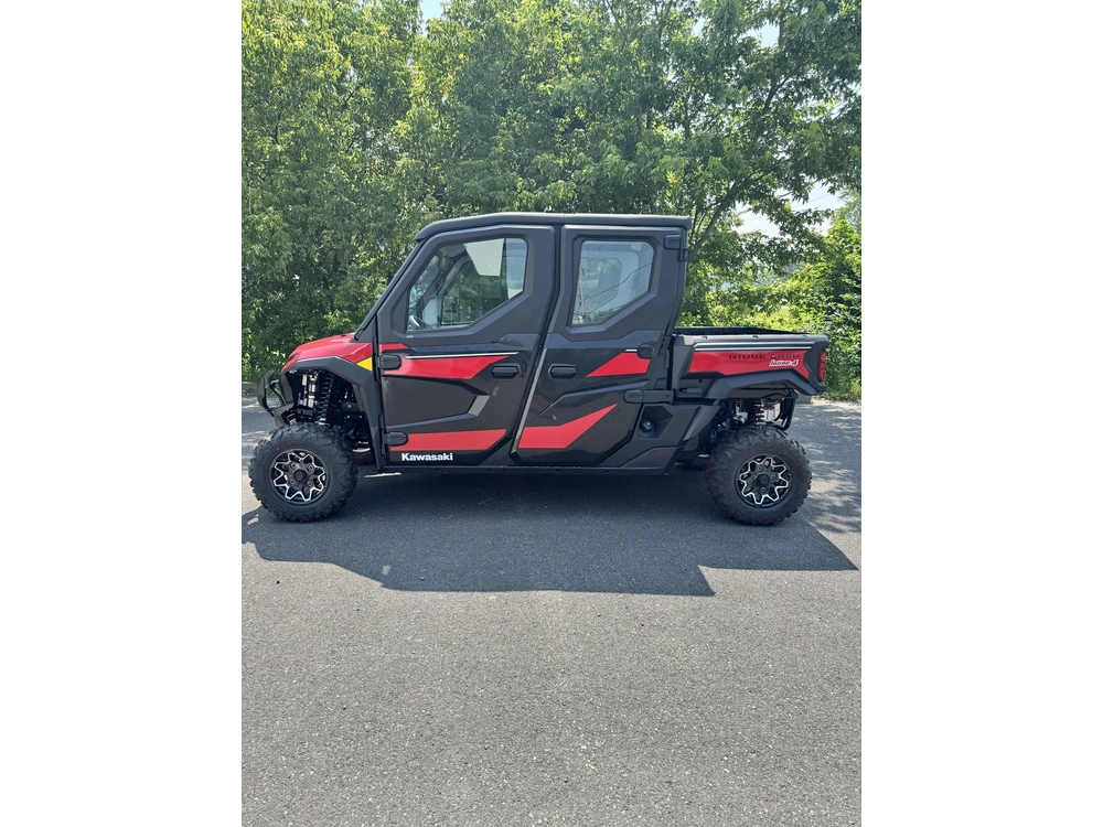 2025 Kawasaki Ridge Crew Havc | 🔋 Full Cab Utilitaire Gps + Winch Crédit Rapide Entreprise Alternatives John Deere Gator 🔋 | alt