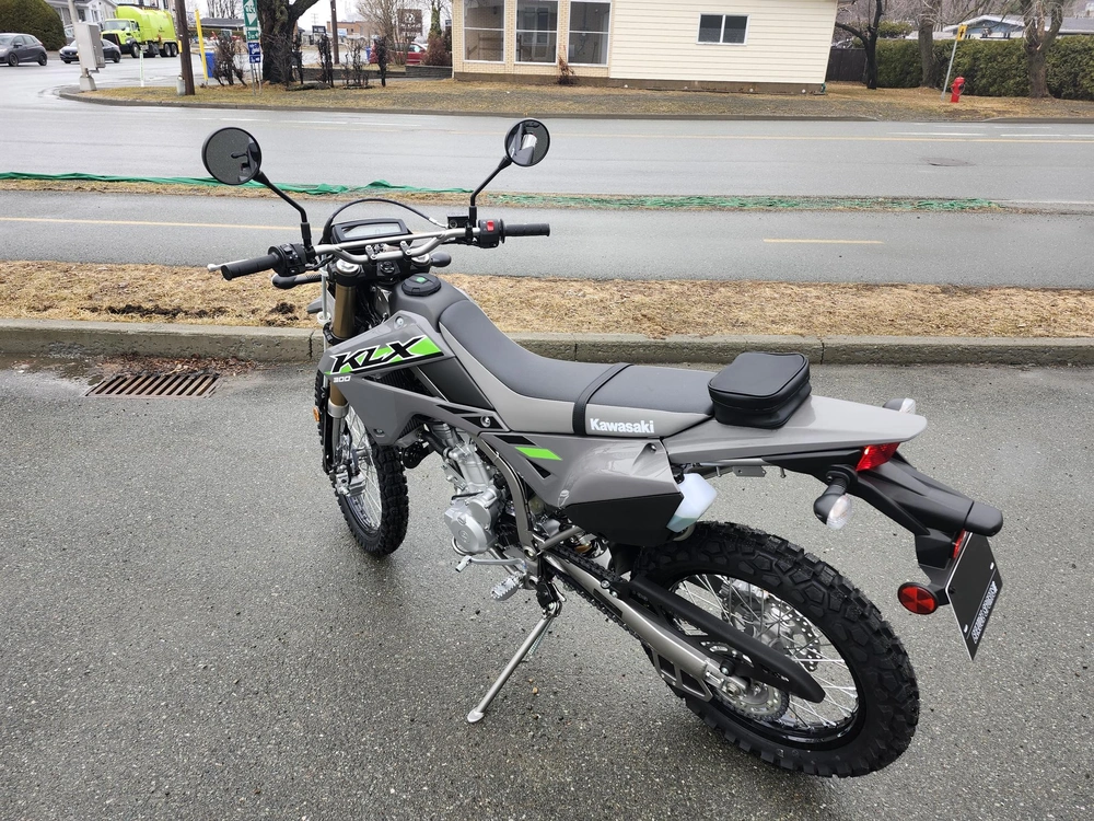 Kawasaki Klx300 Semi Gris Service 5★ Client + Mécanique 2025 alt