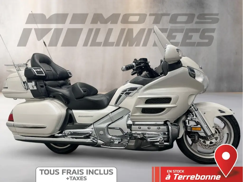 2010 Honda GL1800AD Goldwing Airbag.ABS.GPS