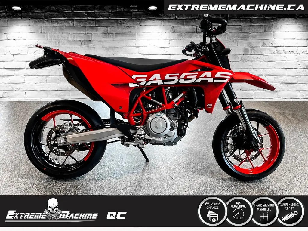 2023 GAS GAS SM 700 SUPERMOTO SEULEMENT 225kM – COMME NEUF!!!