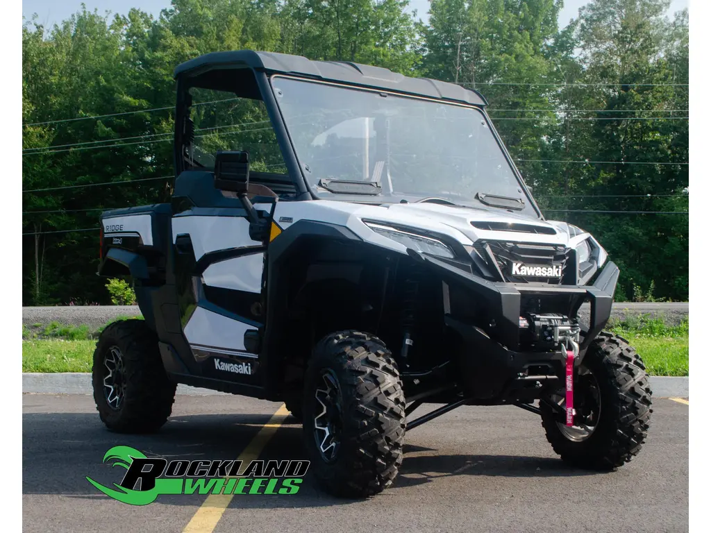 Kawasaki RIDGE RANCH EDITION with WINDSHIELD and MIRROR PACKAGE  2024