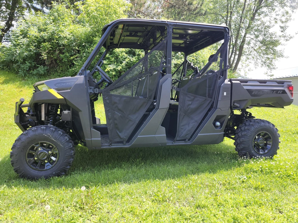 Polaris Ranger Crew 1000 Premium - Granite Gray Marché Agricole | Beauce | Rive-sud Québec 2025 alt