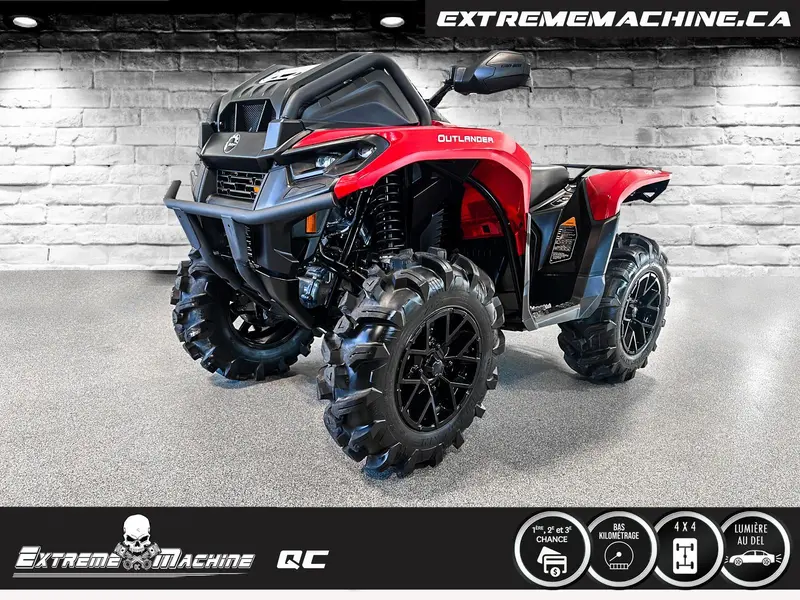 2023 Can-Am OUTLANDER X MR 700 DPS SEULEMENT 469kM - COMME NEUF!!!