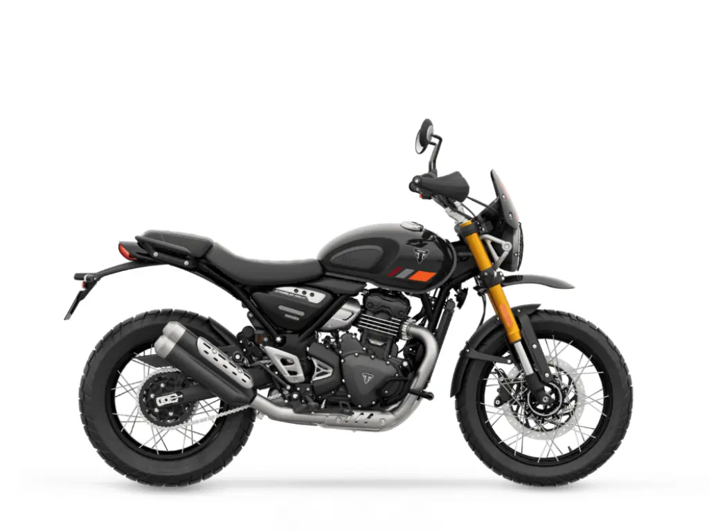 2026 Triumph Scrambler 400 XC // Storm Grey 