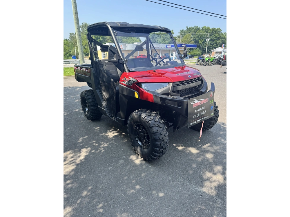 2025 Polaris Ranger Xp 1000 Ns Ed Ultimate - Sunset Red Northstar Cabine Fermé Recherché alt