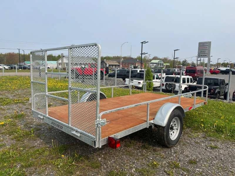 Remeq Remorque 68x132 Utilitaire Simple Essieu 2025 alt