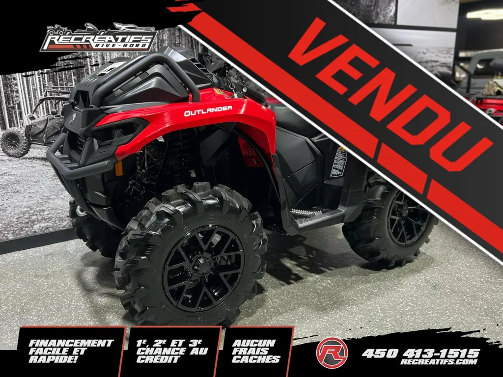 2024 Can-Am OUTLANDER 700 XMR - **PRATIQUEMENT NEUF!!**