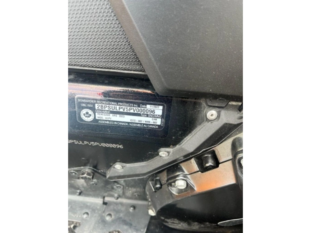 2023 Ski-doo Renegade® X-rs® 850 E-tec® I.rip.xt 1.25_smart-s & Tx_10.25" / Blk