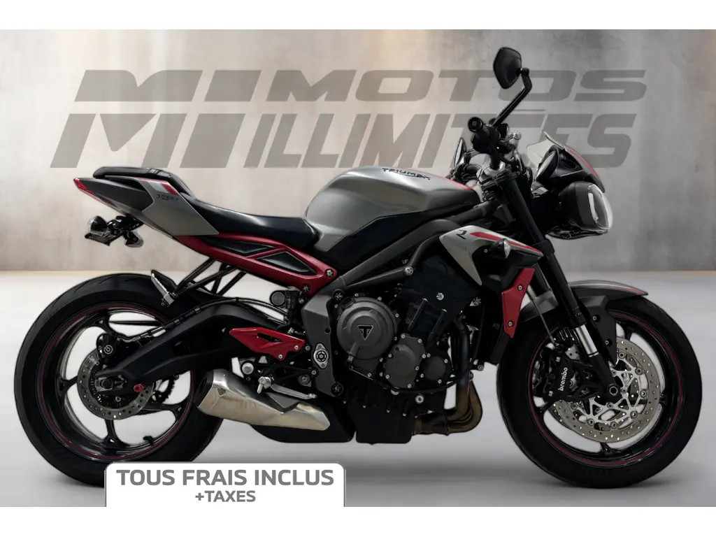 2021 Triumph Street Triple R Low Frais inclus+Taxes