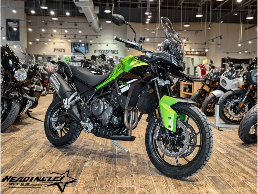 2025 Triumph Tiger 850 Sport // Roulette Green/Jet Black 