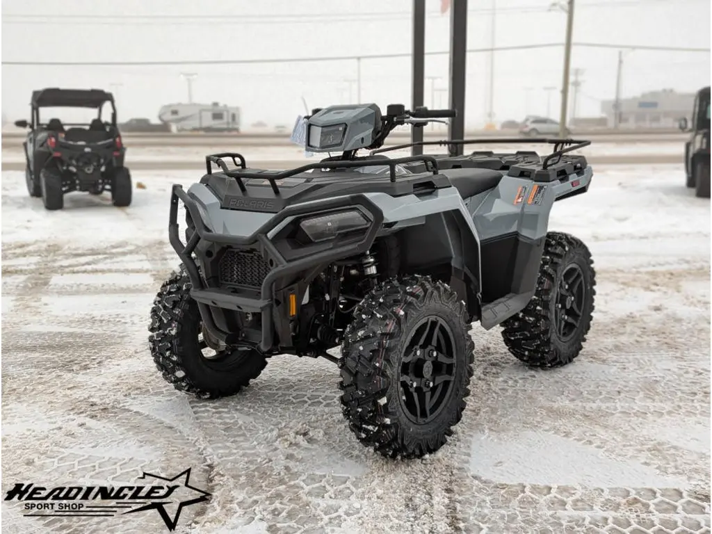 2025 Polaris Sportsman 570 Premium // Storm Gray 