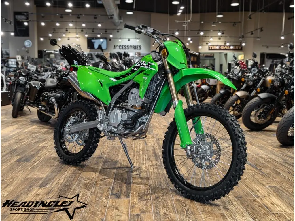 2025 Kawasaki KLX300R // Lime Green 